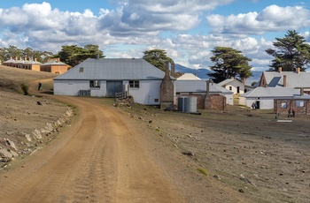 Ruinerne af den Darlington Convist-bosættelse på Maria Island- Tasmanien
