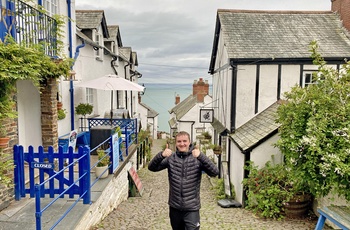 Rejsespecialist Søren i Clovelly, Devon i England