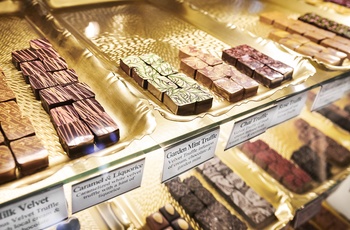 Chokoladebutikken Highland Chocolatier ved Aberfeldy i Skotland