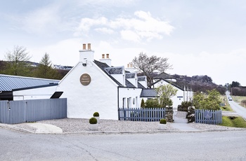 Restauranten The Three Chimneys på Isle of Skye, Skotland