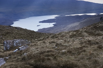 Udsigten fra bjerget Stac Pollaidh ved Ullapool i Skotland - Foto: Per Joe Photography