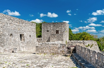 Saint Felipe de Bacalar fort i Bacalar - Yucatán-halvøen i Mexico