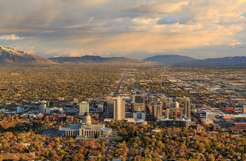 Salt Lake city panorama