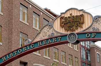 Gaslamp Quarter - San Diegos historiske bydel, Californien