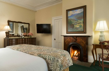 Saratoga Arms, King Room med pejs