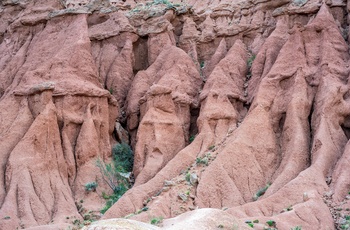 Sazka-kløften også kendt som Fairy Tale Canyon