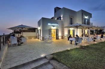 Scala Dei Turchi Resort på Sicilien - Bar