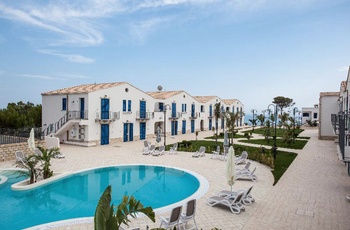 Scala Dei Turchi Resort på Sicilien - Pool