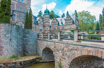 Schloss Hämelschenburg i Weserbergland i Niedersachsen