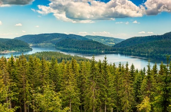Schluchsee i Schwarzwald