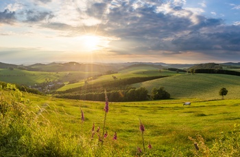 Smuk natur i området ved Schmallenberg i Sauerland - Midttyskland - Copyright Schmallenberger Sauerland Tourismus, Fotograf Klaus-Peter Kappest