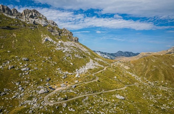 Sedlo Pass i Durmitor National Park, Montenegro