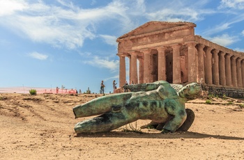 Tempio della Concordia - tempelruiner på Sicilien