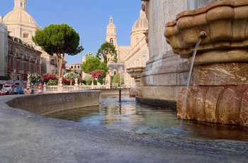 Catania på Sicilien