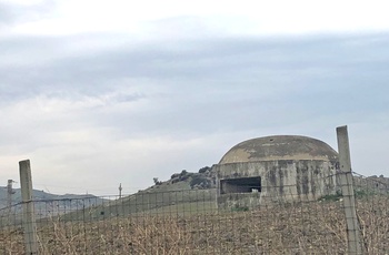 Typisk bunker på Sicilien 