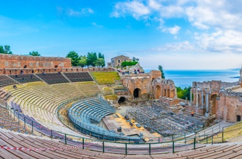 Det græske teater i Taormina på Sicilien 