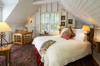 Simpson House Inn - Hayloft værelse, Californien i USA