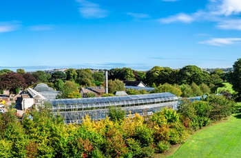 Duthie Park og den botaniske have - Aberdeen i Skotland