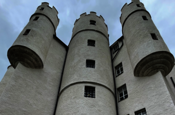 Skotland, Breamar - Breamar Castle med sin beskyttende facade
