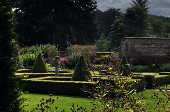 Skotland, Inverurie - the walled garden fra 1795 på Castle Fraser