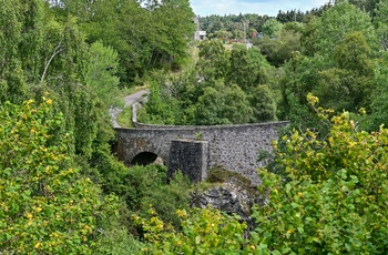 Skotland, Nairn - Dulsie Bridge over River Findhorn på General George Wade gamle military road