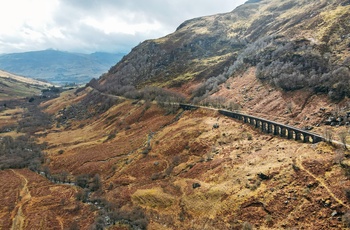 Skotland, Sterlingshire - den gamle jernbaneviadukt på kanten af Glen Ogle