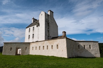 Skotland, Strathdon - Corgarff Castle godt beskyttet af sine mure