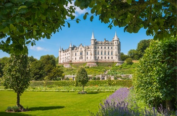 Dunrobin Castle i Skotland