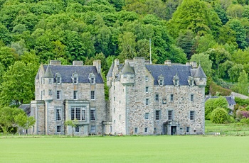 Slottet Menzies Castle i Skotland