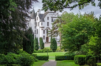 Slottet Blair Castle, Perthshire i Skotland