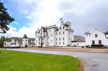 Slottet Blair Castle, Perthshire i Skotland