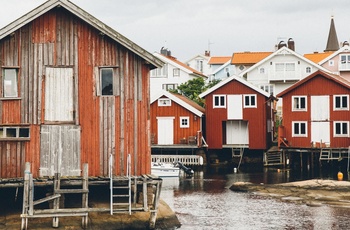 Bådhuse i Smøgen - Foto Jeska Hearne