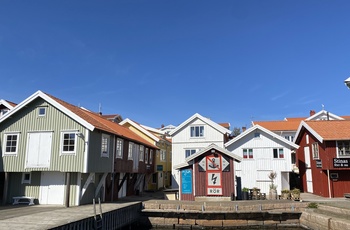 Gamle træhuse på Smøgen brygge