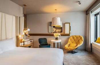 Sofitel Munich Bayerpost i München i Sydtyskland - Dobbeltværelse