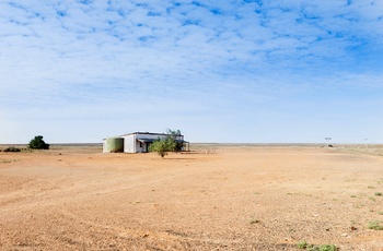 Tidligere togstation langs Oodnadatta Track - South Australia