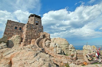 Black Elk Peak i Custer State Park, South Dakota i USA