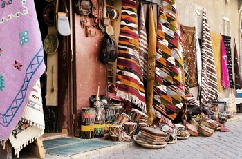 Souvenirbutik i El Jadida - Marokko