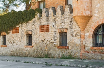 Cava producenten Codorniu i Sant Sadurni d'Anoia - Catalonien, Spanien