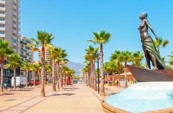 Promenaden i Fuengirola - Spanien