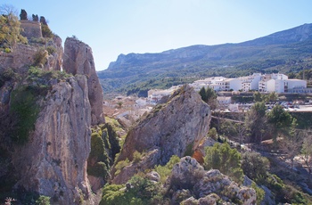 Området omkring Guadalest nær Alicante - Spanien