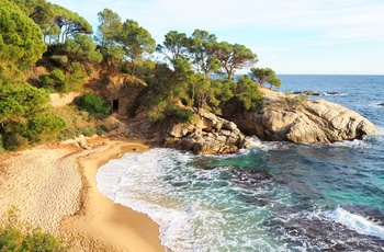 Lækker strand ved Platja d’Aro - Costa Brava i Spanien