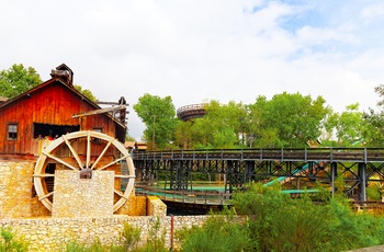 Forlystelsesparken Port Aventura i det østlige Spanien