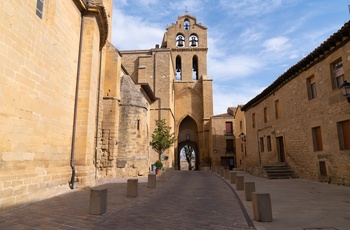 Spanien, Álava, Laguardia - San Juan byporten