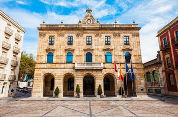 Spanien, Asturien, Gijón - byens rådhus