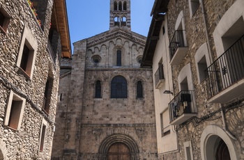 Spanien, Catalonien, La Seu d'Urgell - middelaler gade i byen