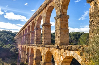 Spanien, Catalonien, Tarragona - ækvadukten Les Ferreres også kendt som Pont del Diable