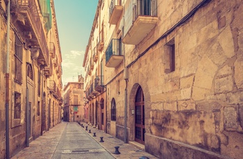 Spanien, Catalonien, Tarragona - den gamle del af byen