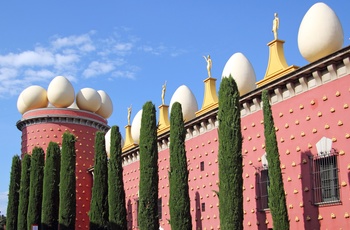 Dali museum i Figueres, Costa Brava i Spanien