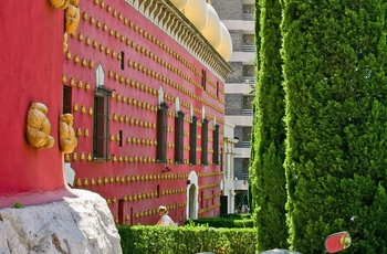 Dali museum i Figueres, Costa Brava i Spanien