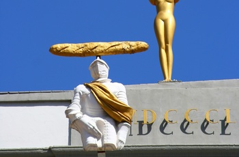 Detalje fra Dali museum i Figueres, Costa Brava i Spanien